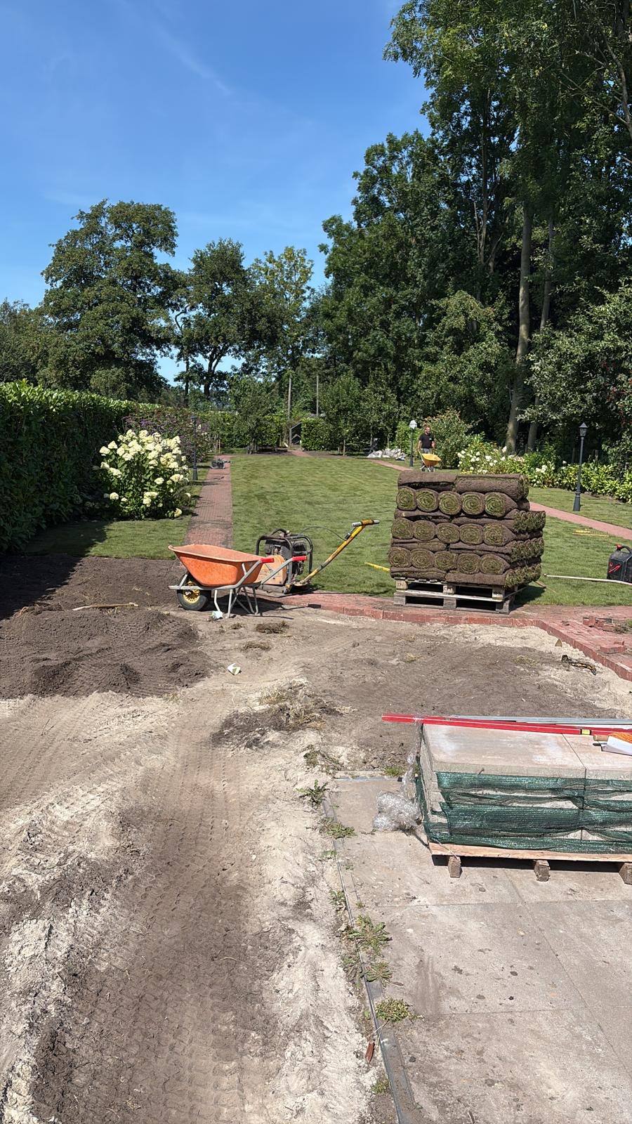 Oprit en tuin in Opende — foto 4