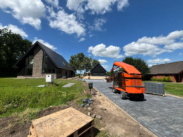 Oprit nieuwbouwwoning Ureterp — foto 10