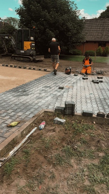 Oprit nieuwbouwwoning Ureterp — foto 6